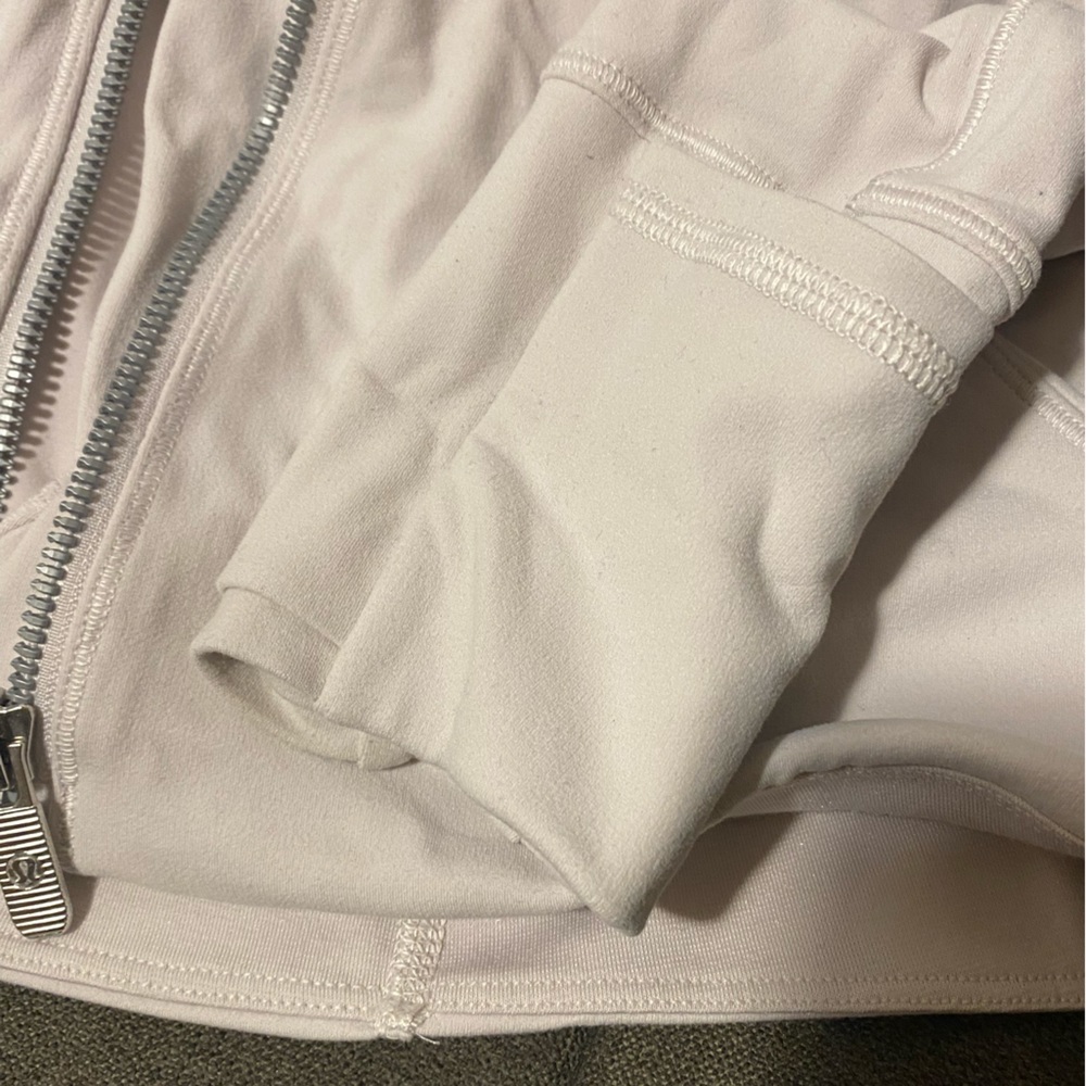 Lululemon Asymmetrical Hoodie size 6 color light blush pink - Picture 4 of 7